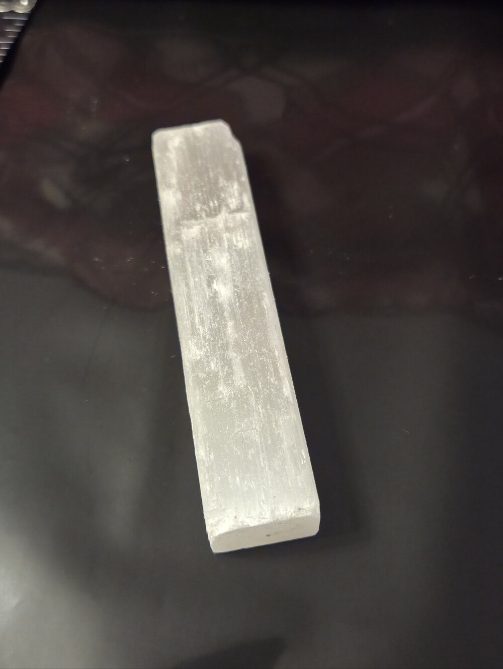 Raw Selenite Charging Plate Crystal Wand Cleansing Stone Altar Metaphysical